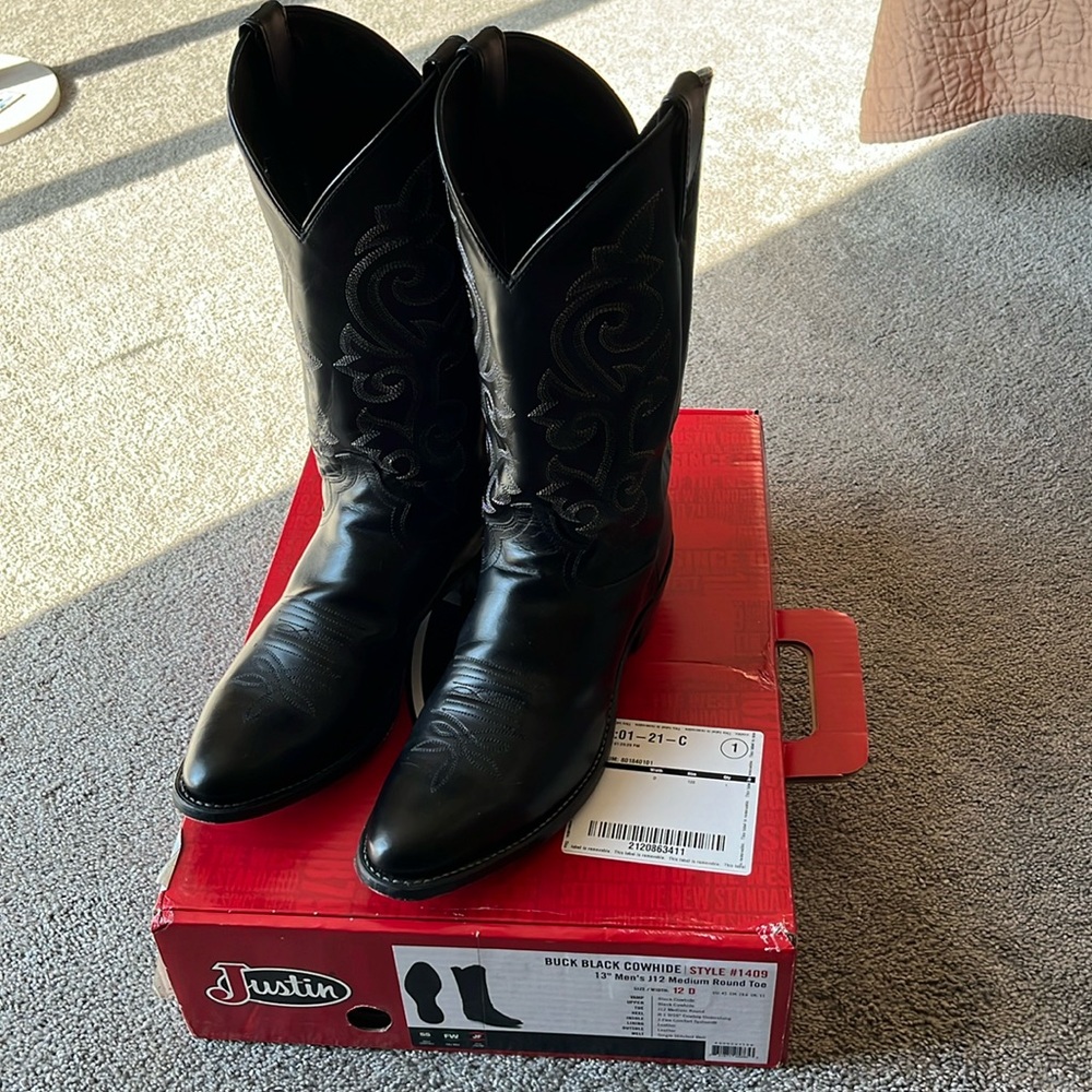 Justin cow boy Boots